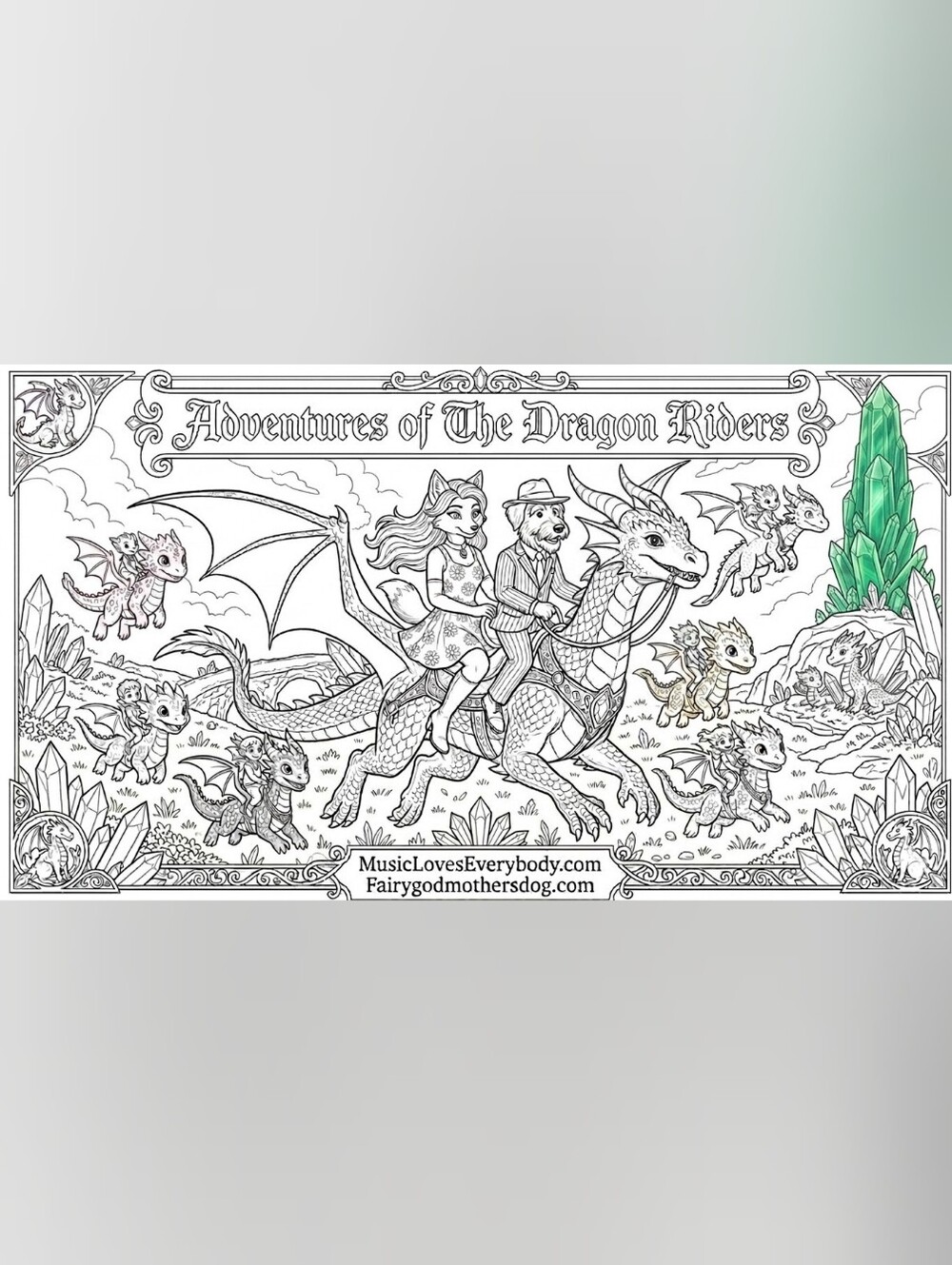 Dragon Rider CARTOON - Picture 4 of 6